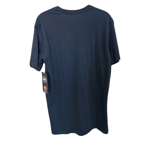 '47 Men's Houston Astros Dub Super Rival T-Shirt Blue Size Small Logo Tee MLB - Picture 3 of 6